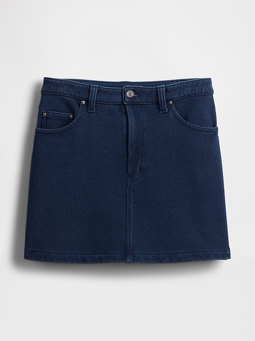 jupe en denim éponge français