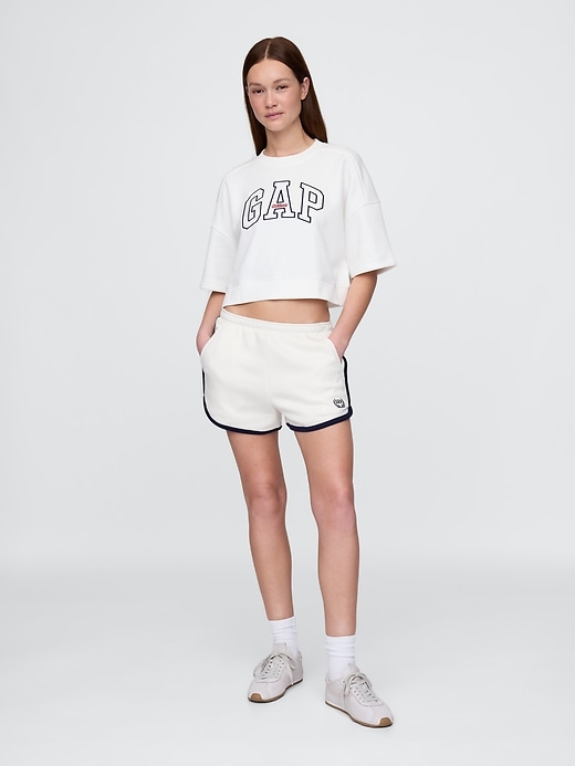 short de survêtement vintagesoft gap avec logo dauphin