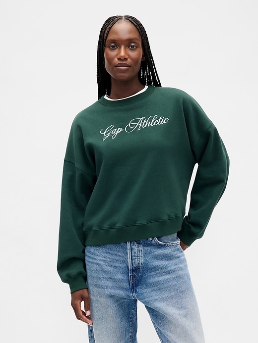 sweat-shirt compensé vintagesoft logo