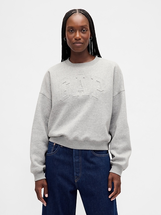 sweat-shirt compensé vintagesoft logo