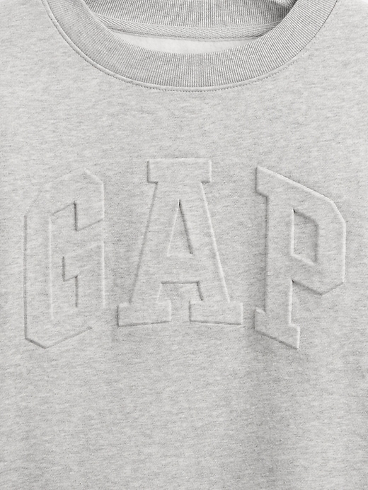 sweat-shirt compensé vintagesoft logo