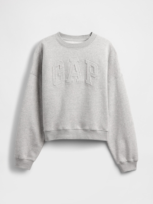 sweat-shirt compensé vintagesoft logo