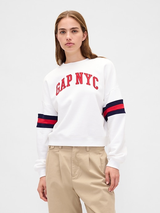 sweat-shirt compensé vintagesoft logo