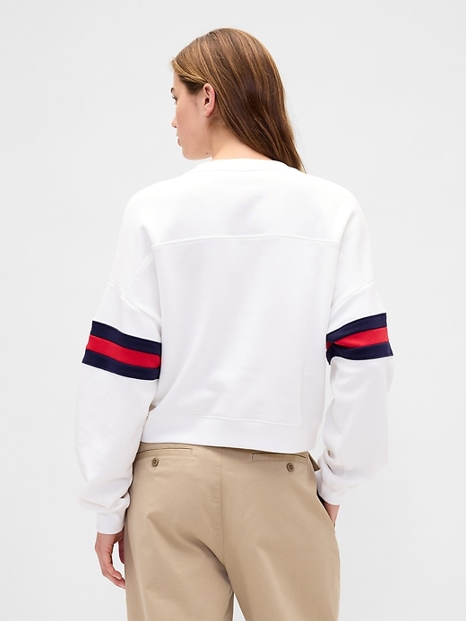 sweat-shirt compensé vintagesoft logo