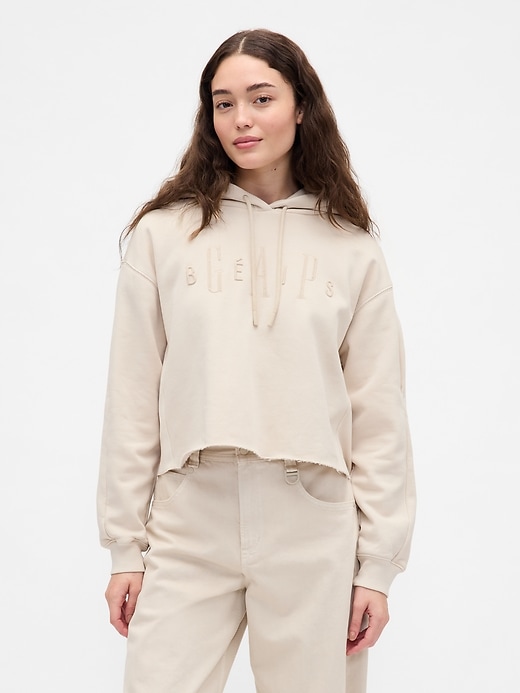 gap × bÉis sweat à capuche court surdimensionné