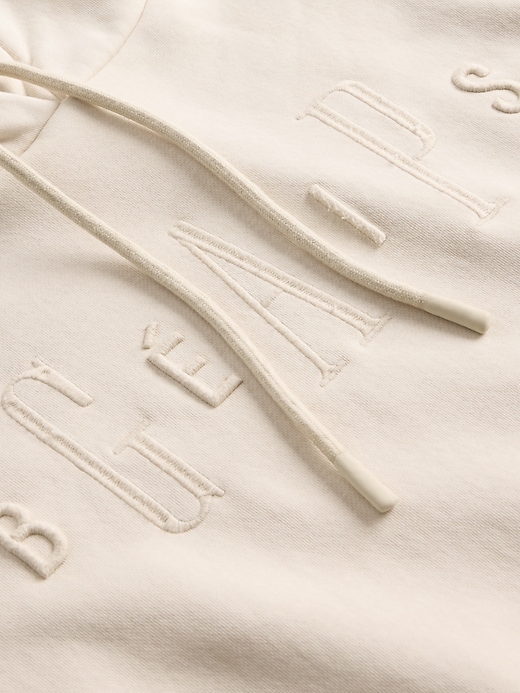 gap × bÉis sweat à capuche court surdimensionné