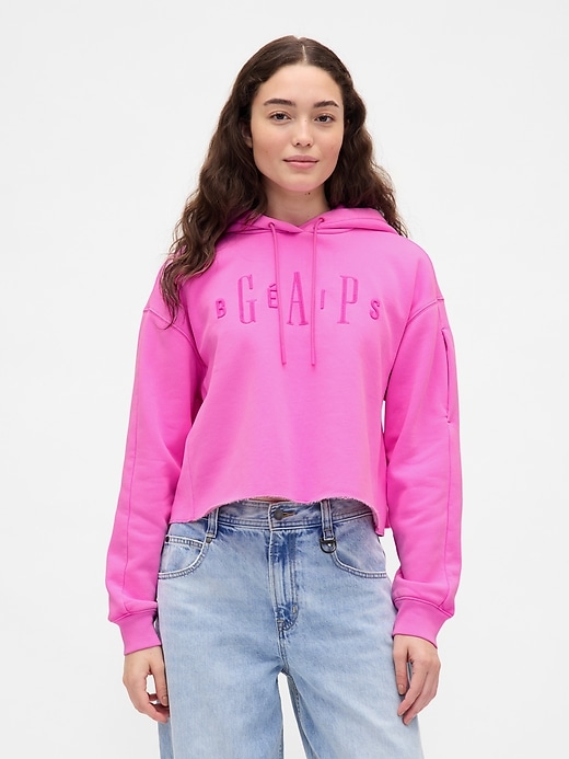 gap × bÉis sweat à capuche court surdimensionné