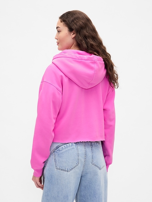 gap × bÉis sweat à capuche court surdimensionné