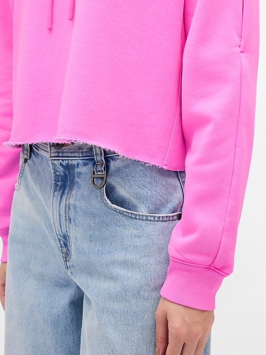 gap × bÉis sweat à capuche court surdimensionné