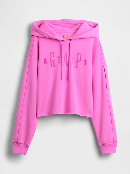 gap × bÉis sweat à capuche court surdimensionné