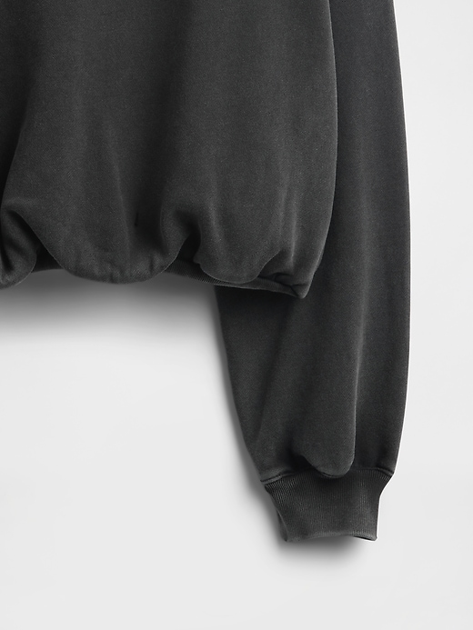 sweat-shirt à bulles en molleton épais