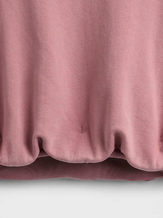sweat-shirt à bulles en molleton épais