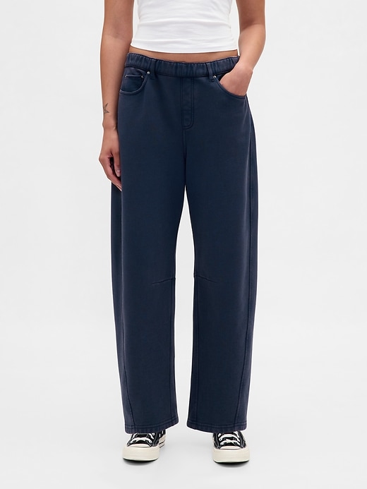 pantalon de survêtement en molleton épais