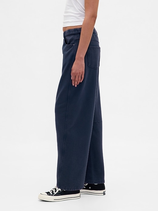 pantalon de survêtement en molleton épais