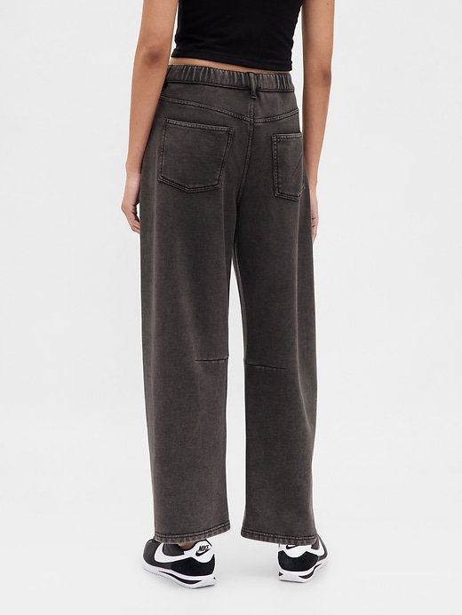 pantalon de survêtement en molleton épais