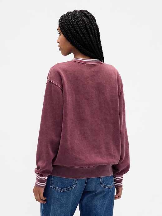 sweat-shirt oversize à logo vintagesoft