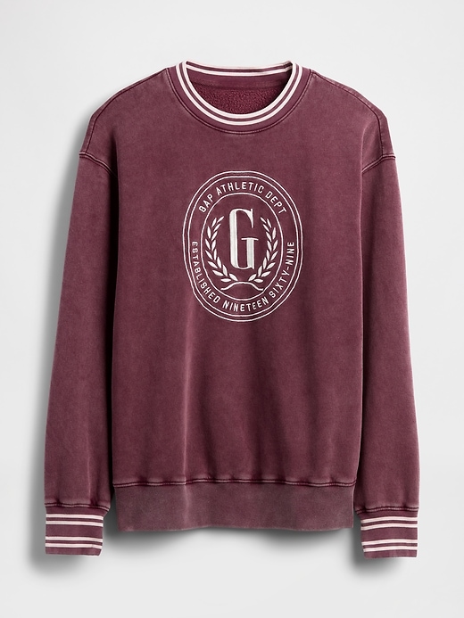 sweat-shirt oversize à logo vintagesoft