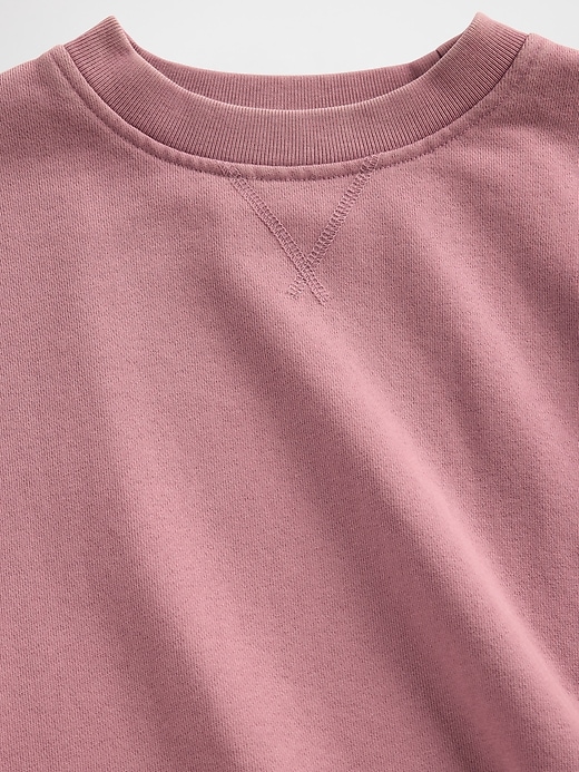 sweat-shirt oversize en molleton épais