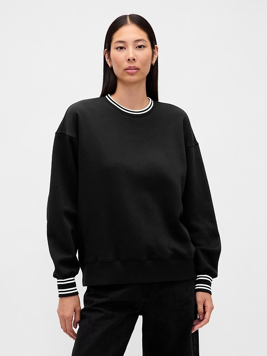 sweat-shirt tunique oversize vintagesoft