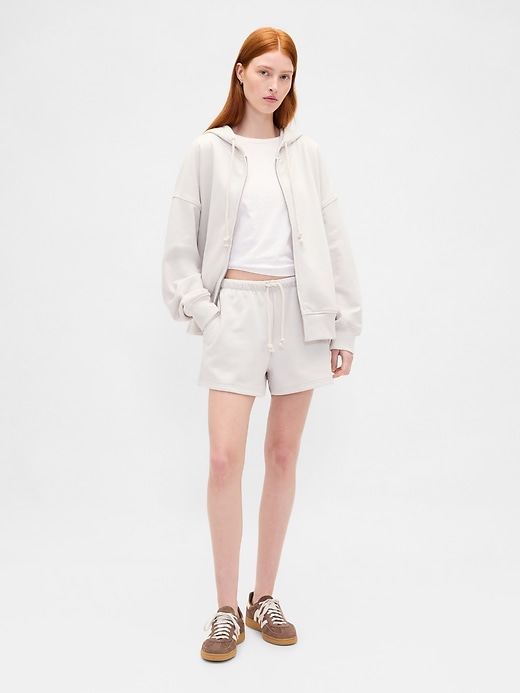 short de survêtement en molleton épais de 76 cm