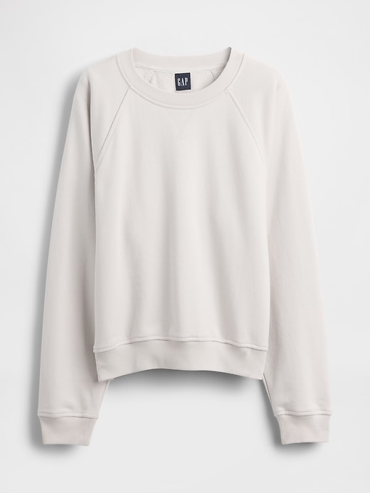 sweat-shirt raglan en molleton épais