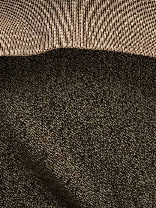 sweat-shirt raglan en molleton épais