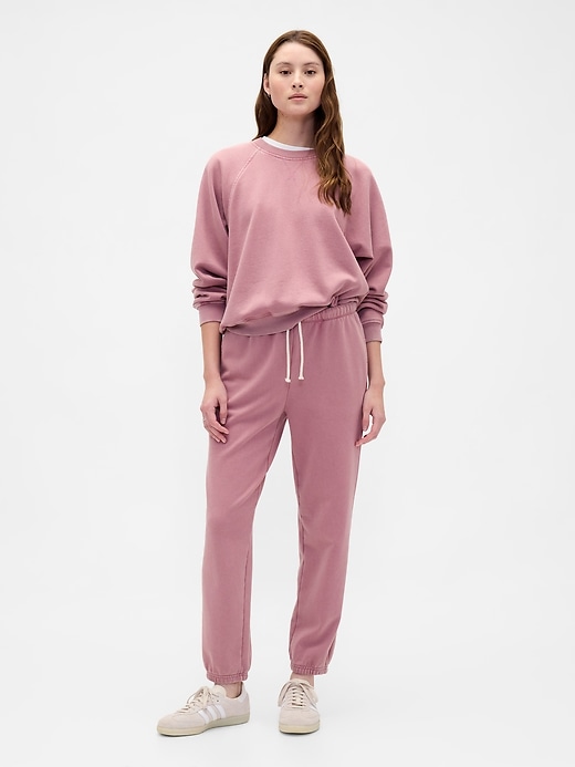 sweat-shirt raglan en molleton épais