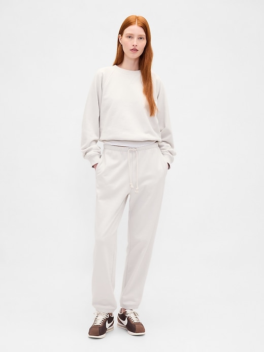 pantalon de jogging slim en molleton français épais