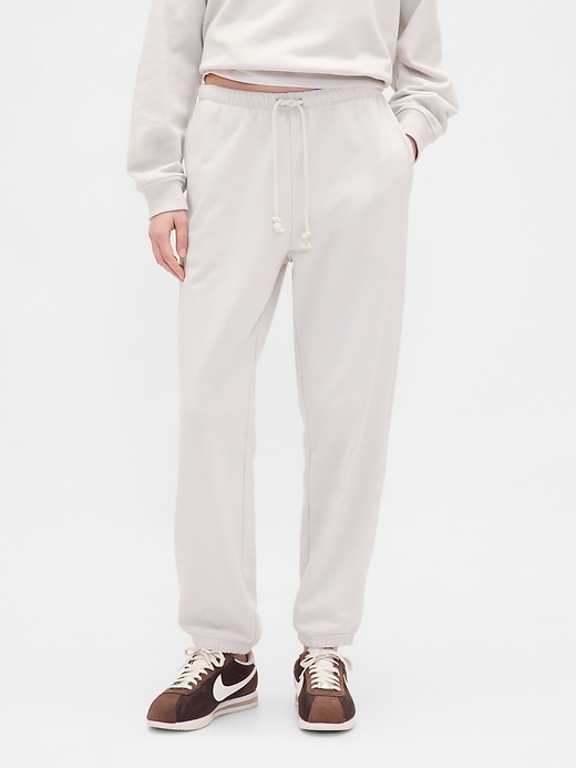 pantalon de jogging slim en molleton français épais