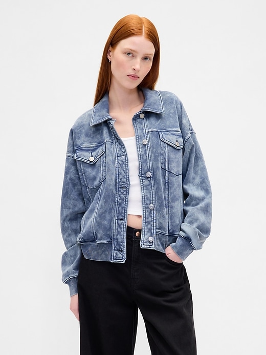 veste sweat-shirt vintagesoft relaxed icon