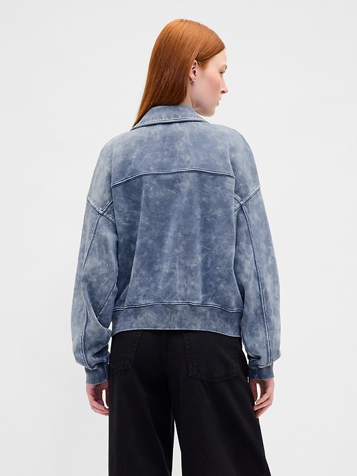 veste sweat-shirt vintagesoft relaxed icon