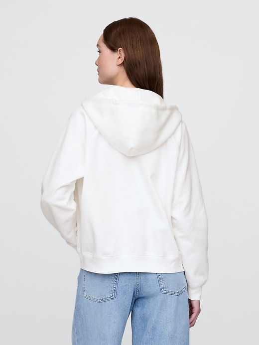 sweat à capuche zippé vintagesoft