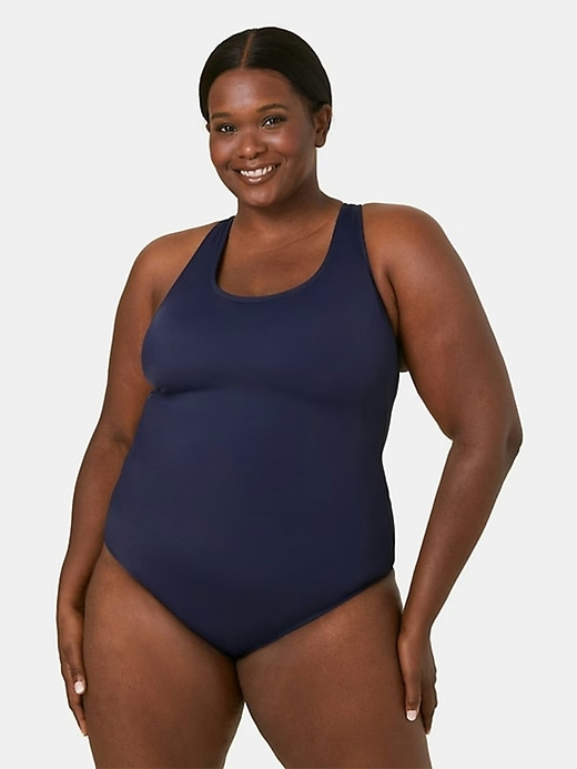 maillot de bain une pièce classique andie tulum - torse long