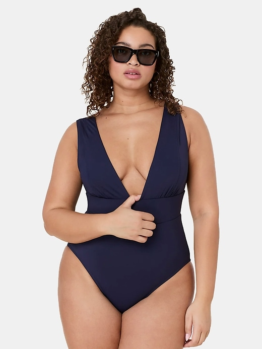 maillot de bain une pièce classique andie mykonos - torse long