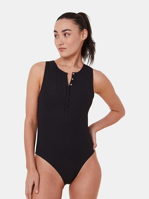 maillot de bain une pièce classique andie malibu - torse long