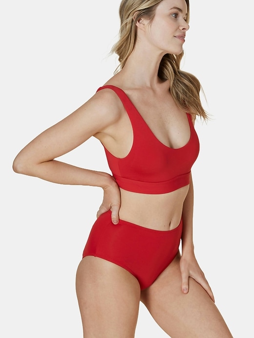 bas de bikini taille haute andie