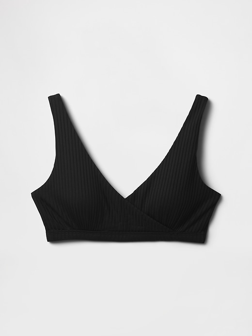 haut de bikini côtelé