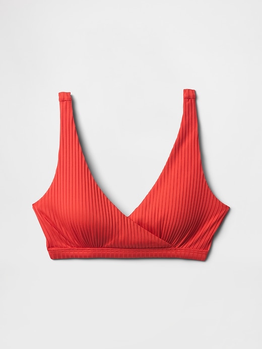 haut de bikini côtelé