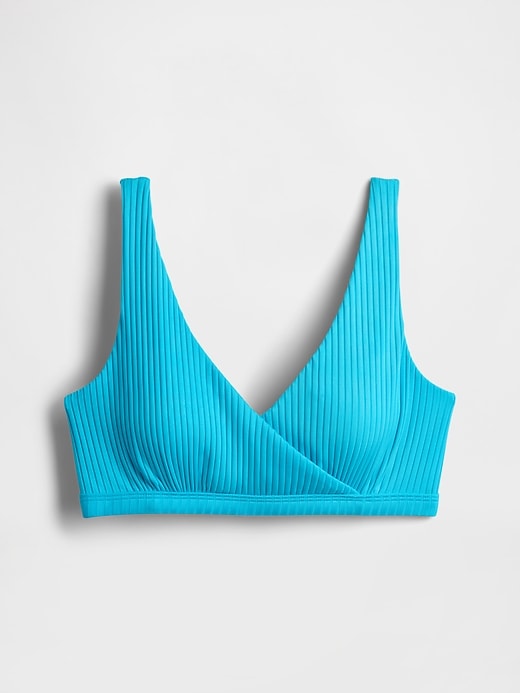 haut de bikini côtelé