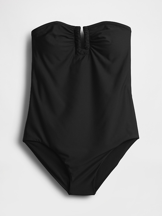 maillot de bain une pièce sans bretelles