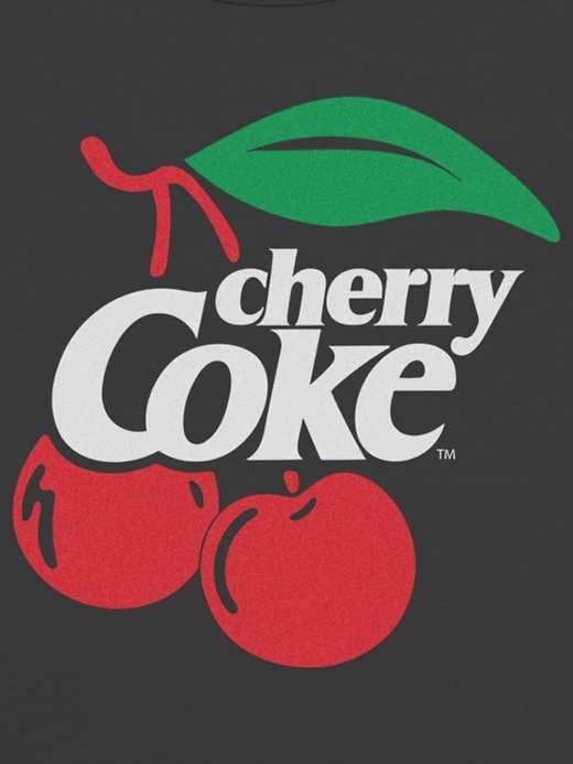 t-shirt bébé à motif cherry coke