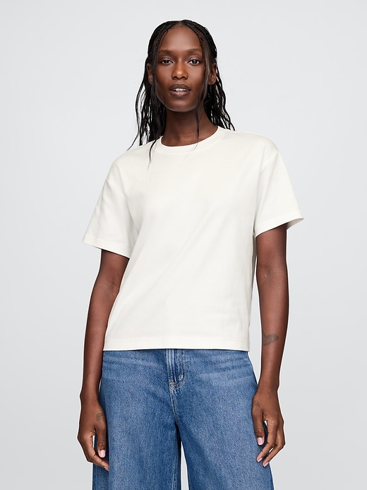 t-shirt décontracté en coton supima