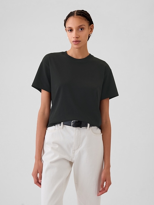 t-shirt décontracté en coton supima