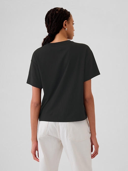 t-shirt décontracté en coton supima