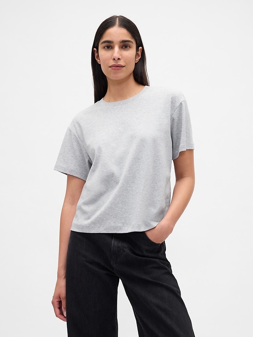 t-shirt décontracté en coton supima