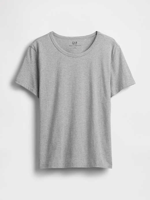 t-shirt en jersey à mailles serrées
