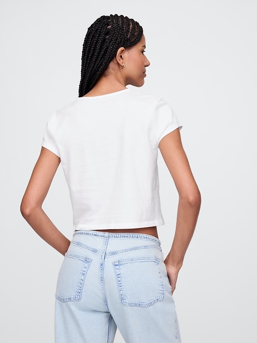 t-shirt bébé en jersey de coton