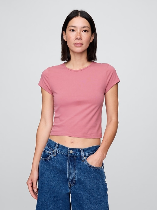 t-shirt bébé en jersey de coton