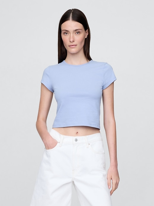 t-shirt bébé en jersey de coton