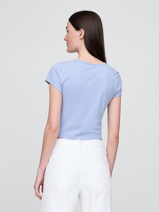 t-shirt bébé en jersey de coton